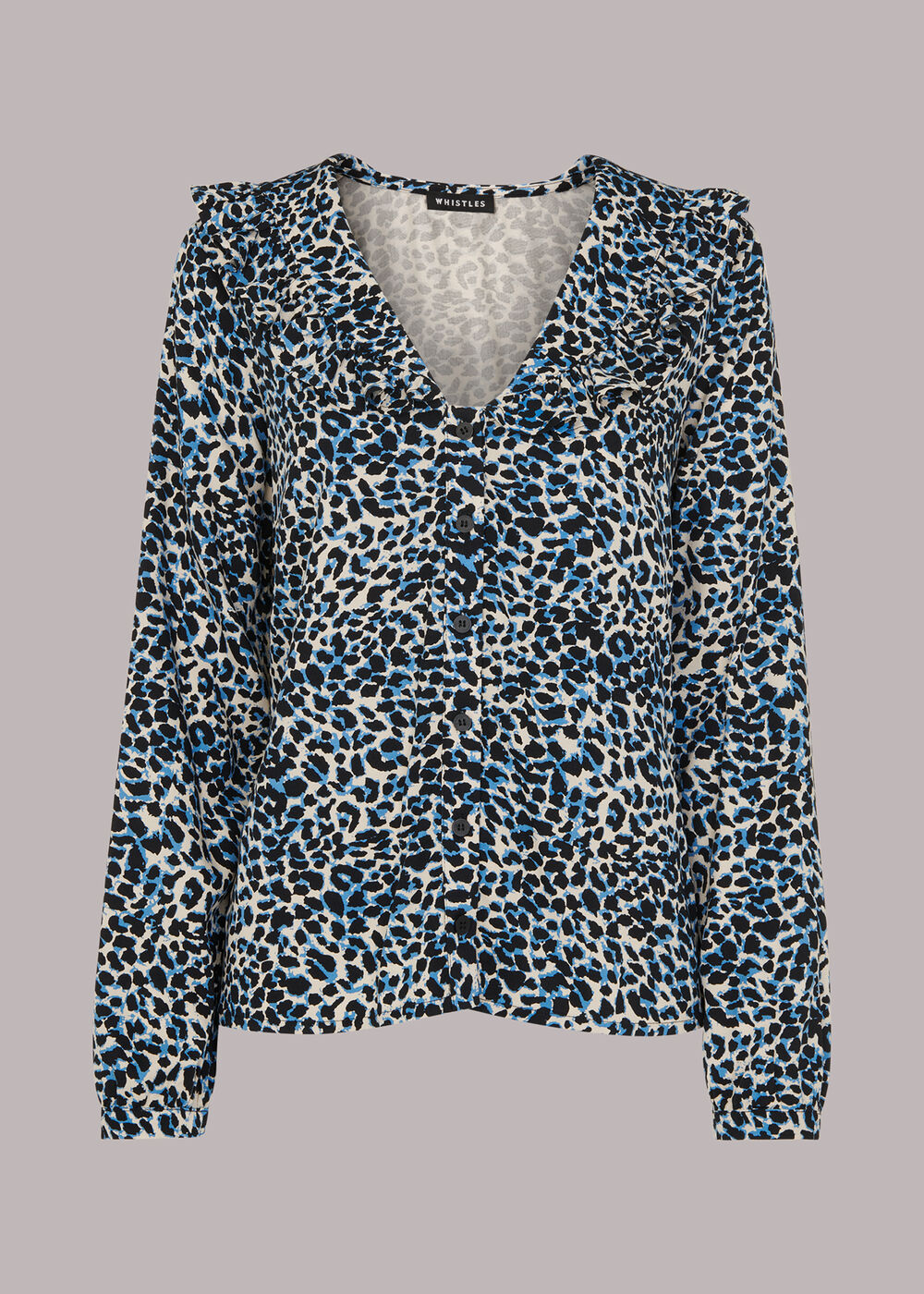 Abstract Cheetah Lenny Collar